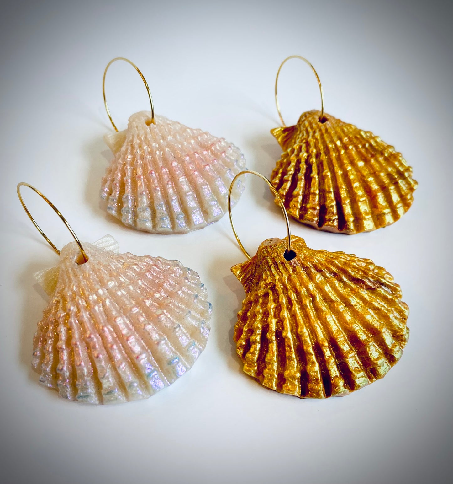 Statement Shell Hoops