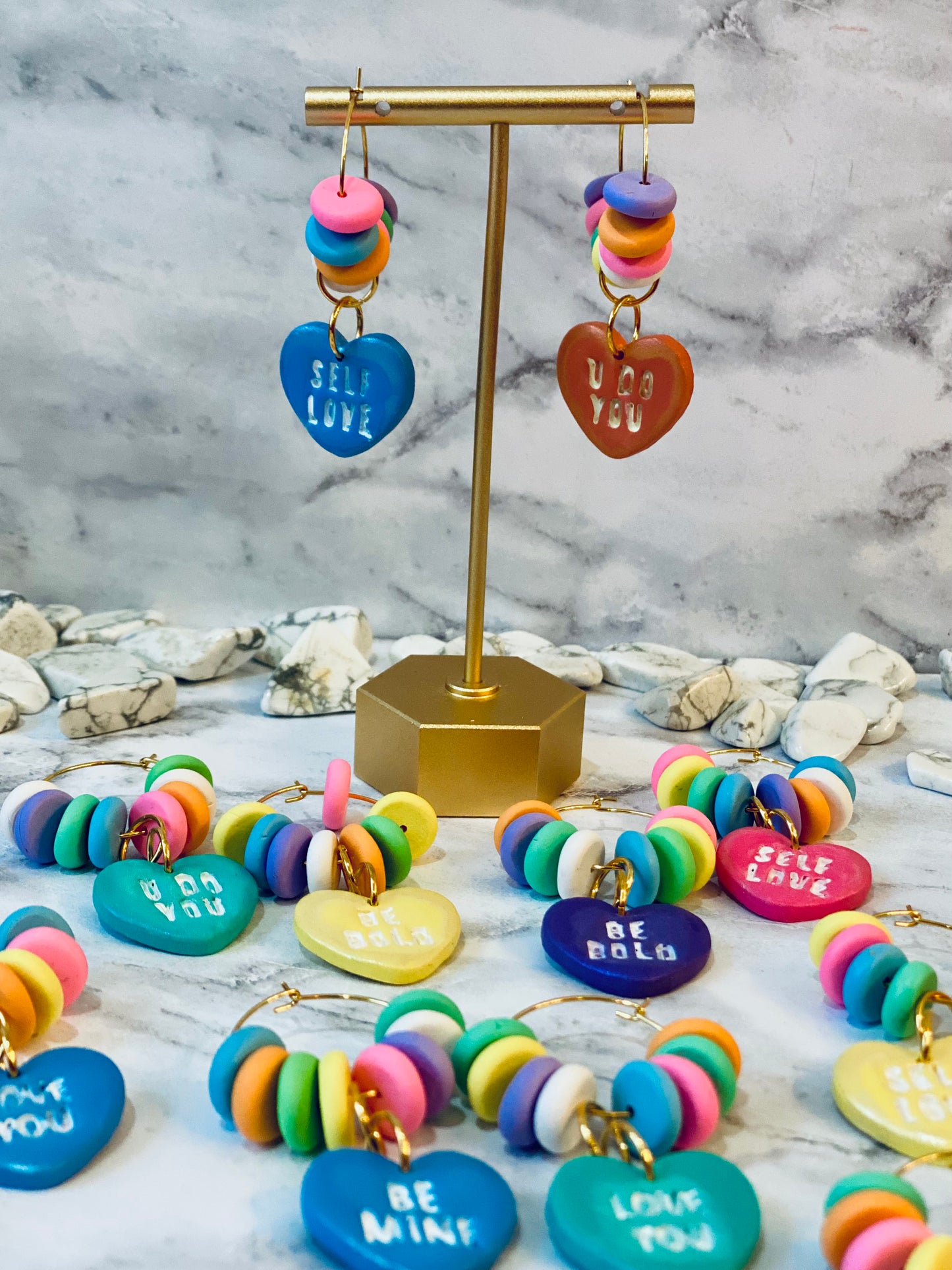 Conversation Heart Candy Hoops