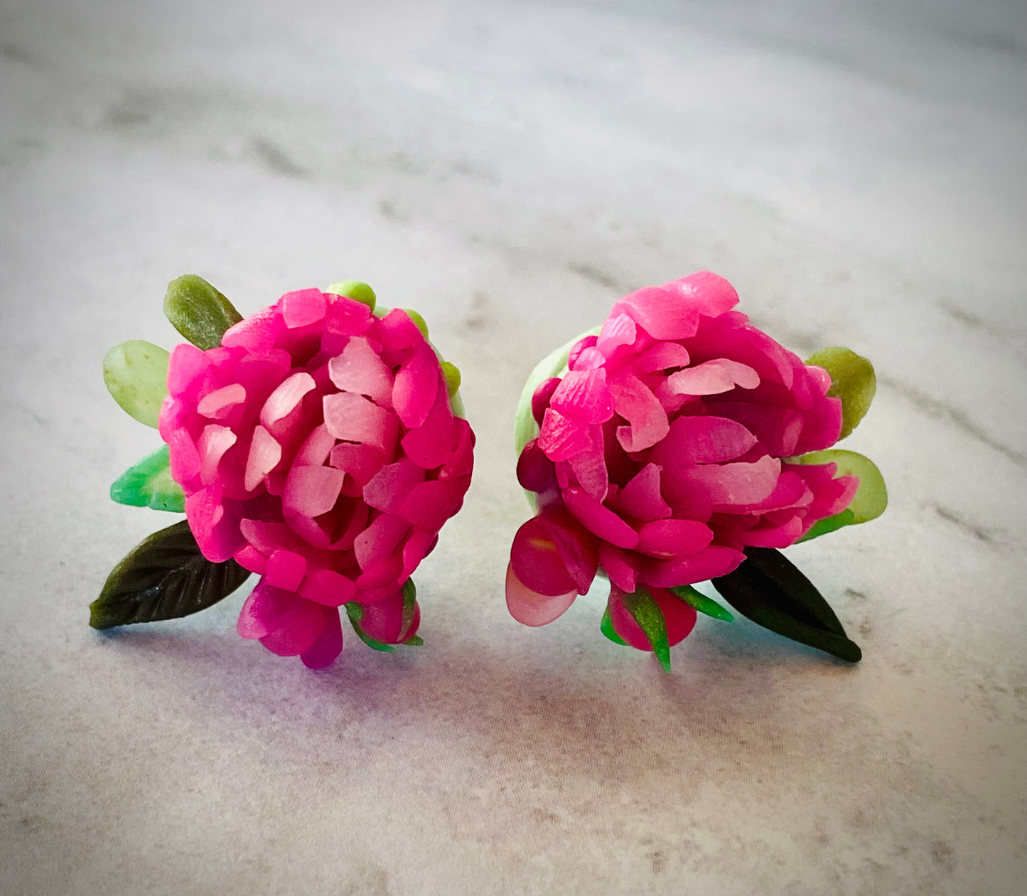 Peony Stud (pink)